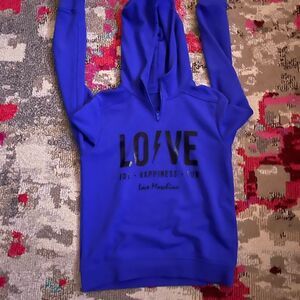 New hoodie with logo print
